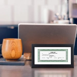 NEW! Business License Frame 5”X10”